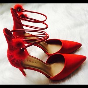 🍒New Red Pointed Heel🍒